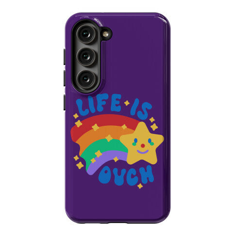 Life Is Ouch Shooting Star Phone Case